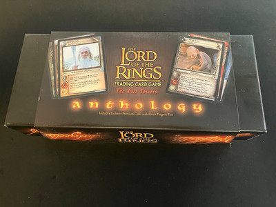LOTR TCG The Two Towers Anthology   komplett   sealed Booster   Tengwar   Deciph
