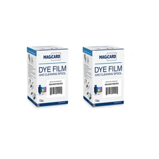 2 x Magicard MA300YMCKO Color Ribbon - YMCKO - 300 Prints Software Demo