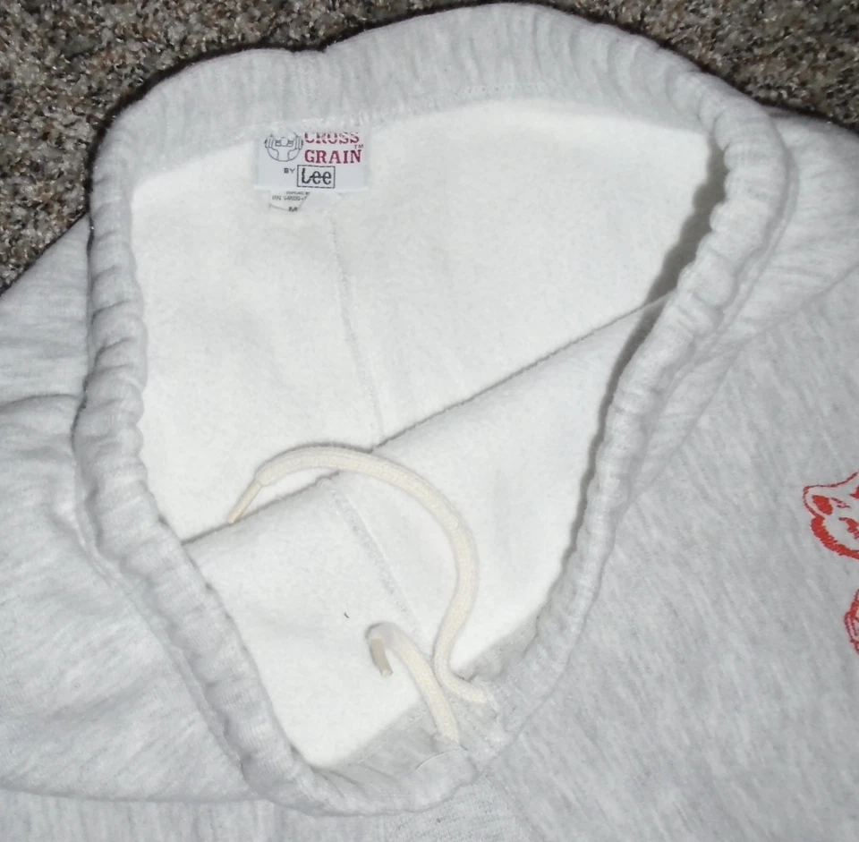 Vintage 90s LEE Cross Grain Wisconsin Badgers Sweatpants Medium - Image 3 of 3
