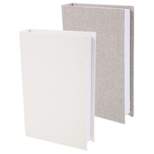 2 Pcs Coffee Table Books Hardcover Fake Storage for Decor Artificial Decoration