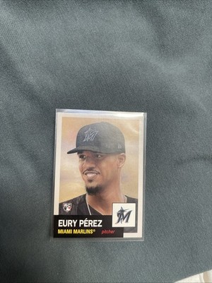 2023 Topps Living Set - Eury Perez #684 /1604 (RC)