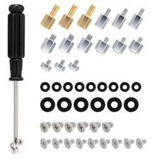 46pcs Nvme M.2 Ssd Mounting Screws M.2 Ssd Screw Kit for Asus Gigabyte Asrock...