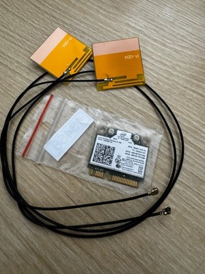 WLAN Karte für internen Einbau Intel 7260HMW AN. Mit internen Antennen