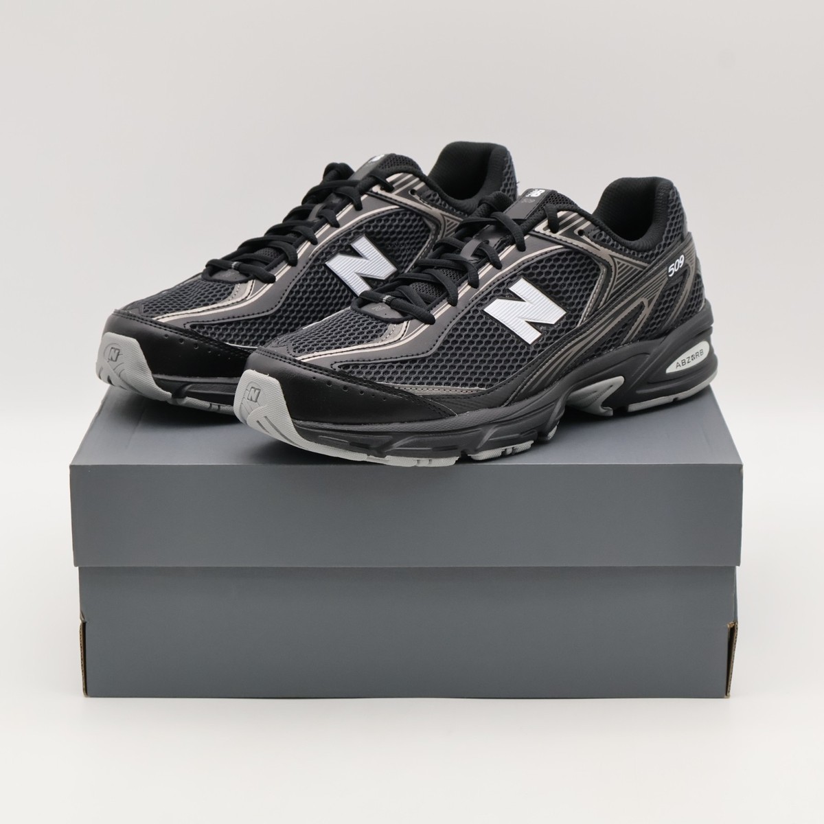 U509BS New Balance 509 Black Silver Metallic (Men's) | eBay