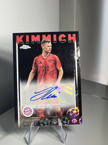 Topps Chrome Ucc 24-25 Joshua Kimmich /10 Auto Logofractor