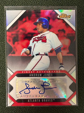 ANDRUW JONES 2006 TOPPS FINEST BASEBALL AUTOGRAPH AUTO ATLANTA BRAVES