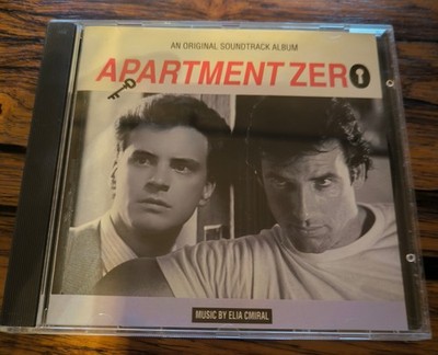 Apartment Zero (Elia Cmiral) OST, Soundtrack CD - Trax Music Ltd, Filmtrax