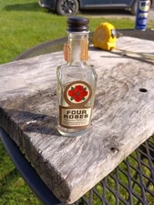 Vintage Four Roses Mini Whiskey Bottle