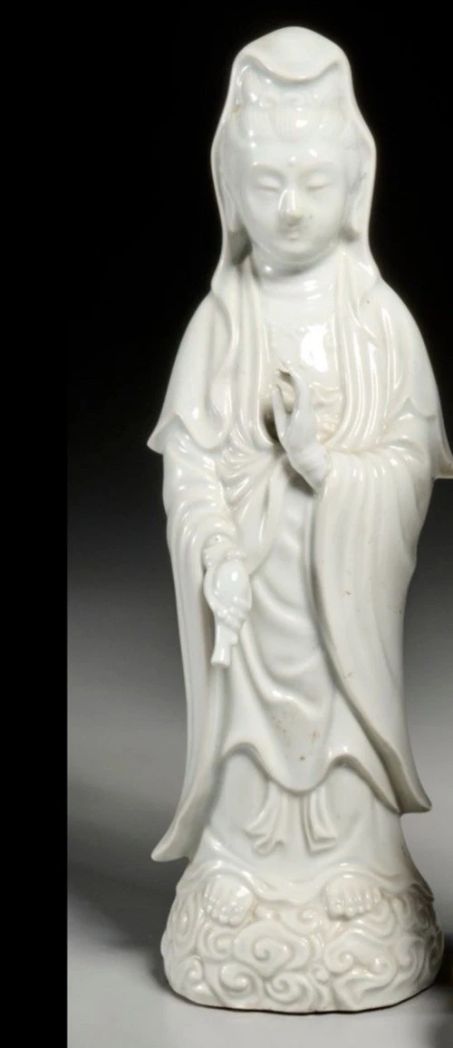中国白砡　彫刻 白色　天然石　古董品 中国古董瓷雕像| eBay