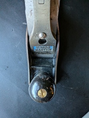 Vintage Wards Master Quality No. 3 - 9 1/4''  Bench Plane with Smooth Sole - USA