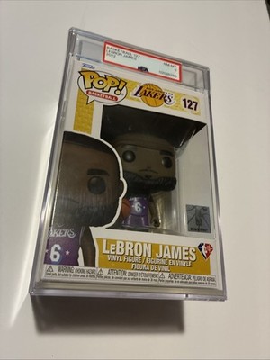 2020 Funko POP #162 - Lebron James - PSA  8 Near Mint/Mint - L.A. Lakers
