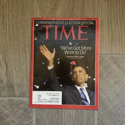 2012 November 19 Time Magazine President Obama Says More Work To Be Done (MH370) - Image 1 of 2