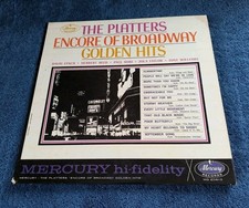 The Platters Encore Of Broadway Golden Hits LP Mercury Mono Summertime