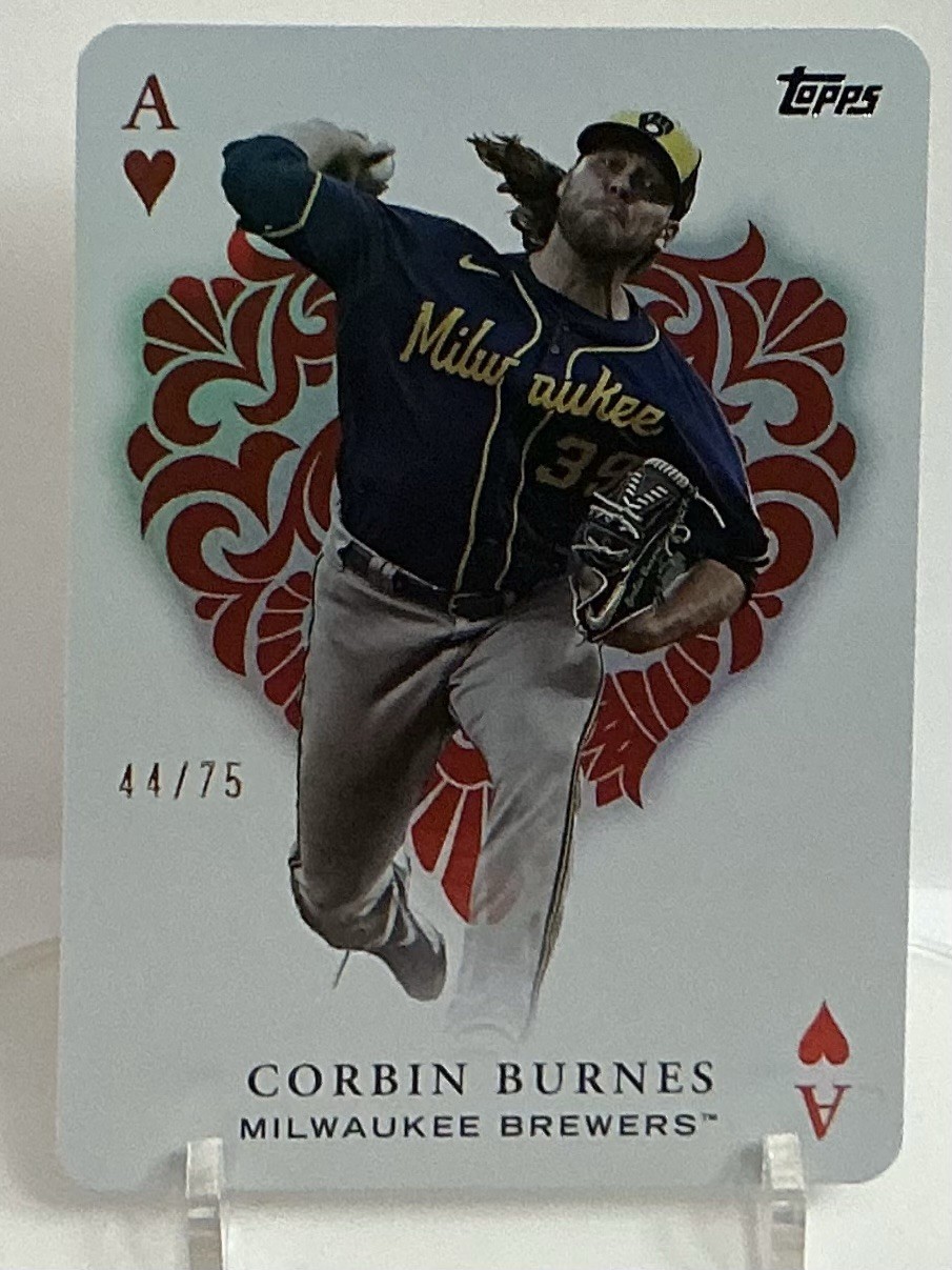 2023 Topps - All Aces Gold Corbin Burnes 44/75 #AA-10