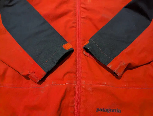 Patagonia Ski Patrol Jacket Outdoor Ski Resort Red Crest Men's L - Picture 6 of 16
