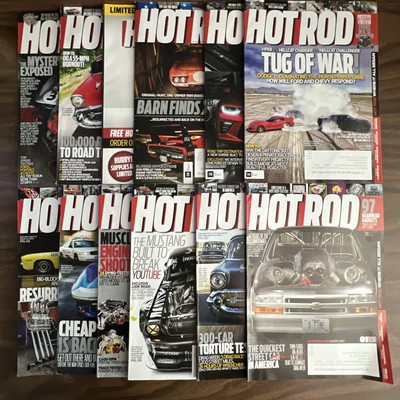 Hot Rod Magazine 2015 Full Year Lot 12 Ford Funny Car Auto Pontiac Viper Set