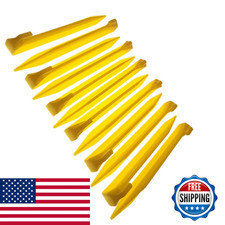 Mudor 9 Inch Plastic Tent Stakes -12 Pcs Heavy Duty And Larger Durable Tent