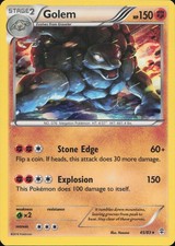 Golem 45/83 RARE Holo Generations Pokemon Lightly Played