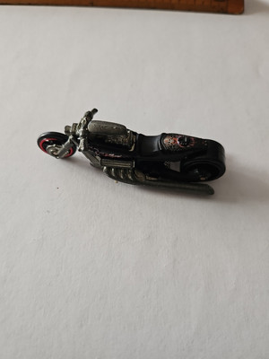 Hot Wheels 2006 Airy 8 Motorcycle Flat Black Mainline Series Malaysia Die Cast