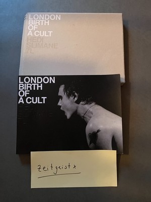 Hedi Slimane  London: Birth of a Cult  2005 Book   Rare Fashion Photography  Box
