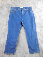Abercrombie Fitch Jeans Womens 34 Tall Ankle Straight Ultra High Rise Denim
