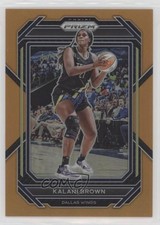 2023 Panini Prizm WNBA Orange Prizm 69/99 Kalani Brown #22 1pe9