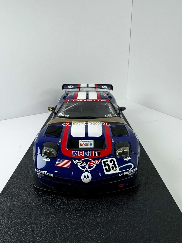 1/18 AUTOart Chevrolet Corvette C5-R 24 horas Lemans 2003 #53 Fellows O'Connell Foto 4 de 4