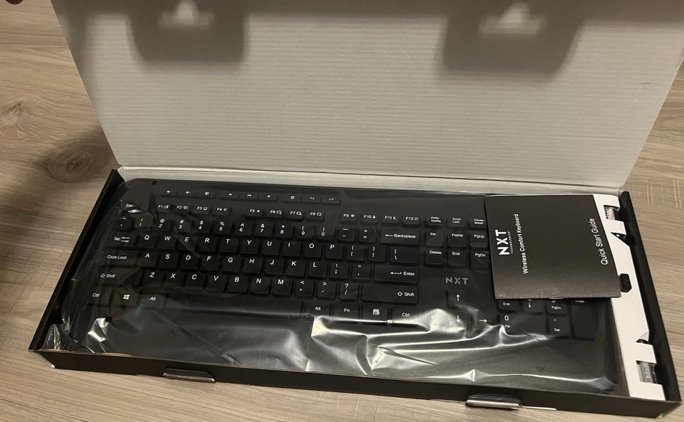 NEW NXT Technologies™ Wireless Comfort Keyboard, Black (NX60881) - Image 3 of 3