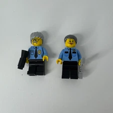 (Lof of 2) LEGO Movie Ma & Pa Cop Minifigures Never assembled