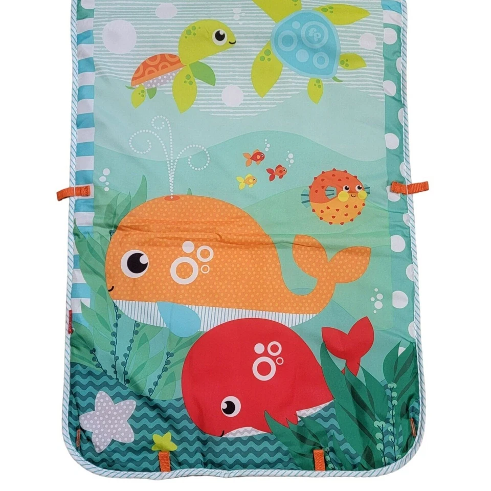 Fisher Price 4 en 1 Ocean Activity Center Alfombra de Juego 20"x51.5" Repuesto Infantil Foto 2 de 4