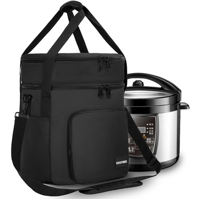 #ad 2 Compartments Pressure Cooker Travel Tote Bag Top Zip Compartment and Pocke... $54.70