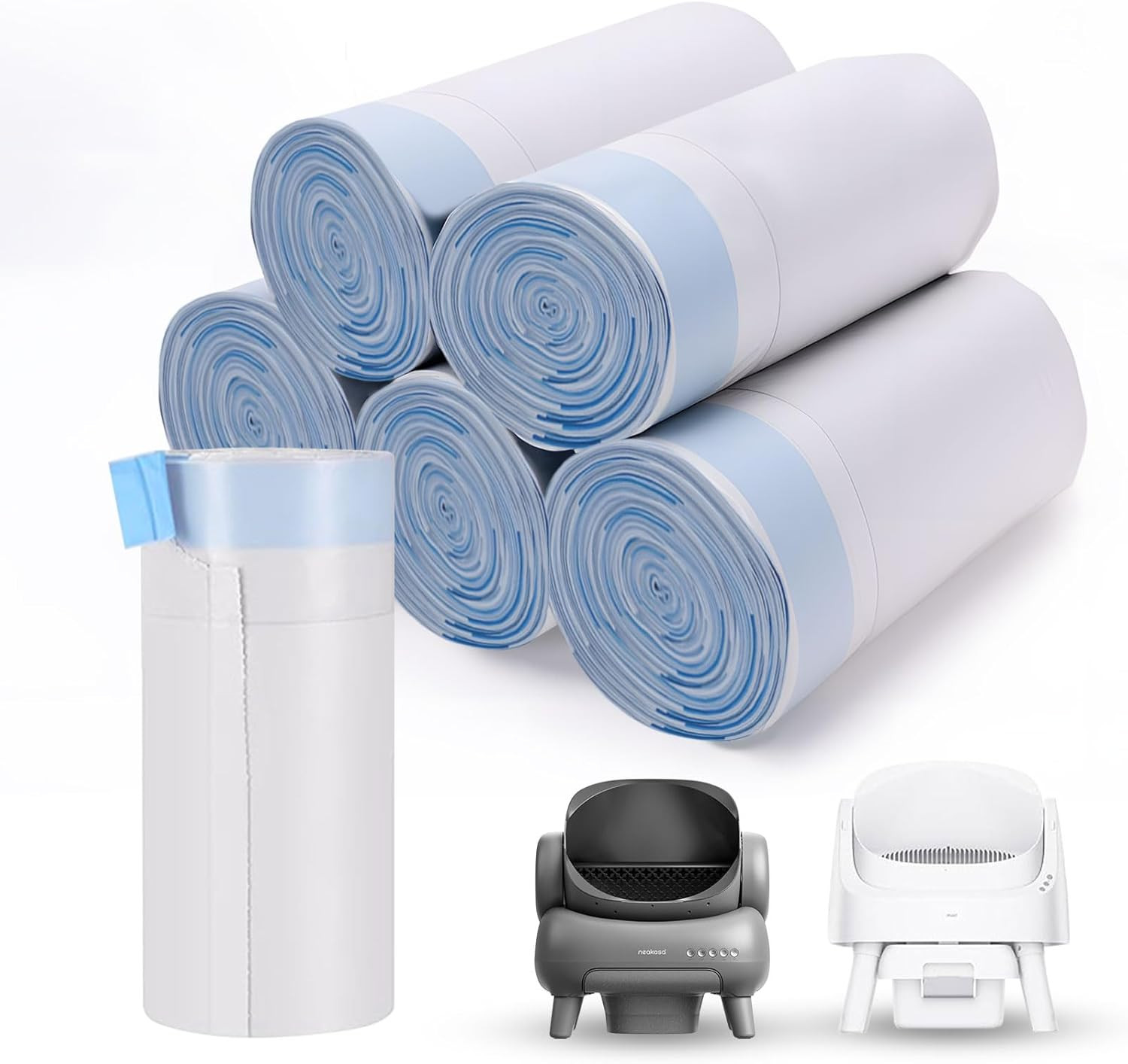 Bags For Neakasa & Petpivot Self-cleaning Liners