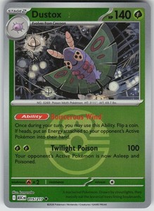Dustox (Love Ball) 015/217 Ascended Heroes Reverse Holo