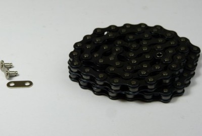 Power Fahrrad Kette Schwarz für Eingangfahrräder Single speed BMX