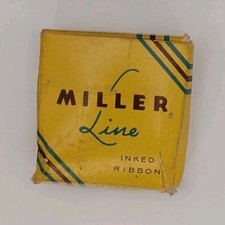 Miller Typewriter Inked Ribbon Underwood Portable Typewriter Black Original Box thumbnail