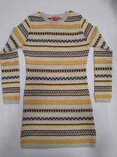 Boohoo Women's Stylish Knitted Long Sweater Jumper Dress Size S/M, Made in UK