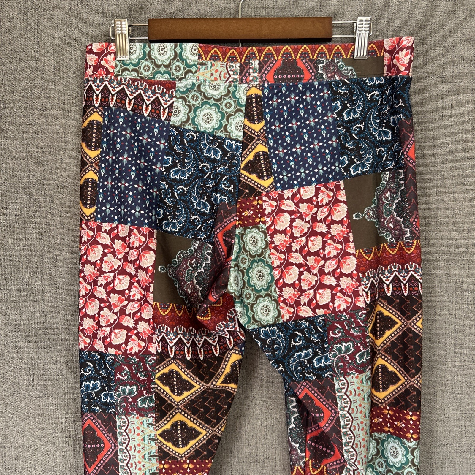 American Eagle Women’s Patchwork Multi Print Legg… - image 5