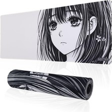 Anime Mouse Pad, Large Gaming Desk Mat, Manga Japanese Style Extended Mousepa...
