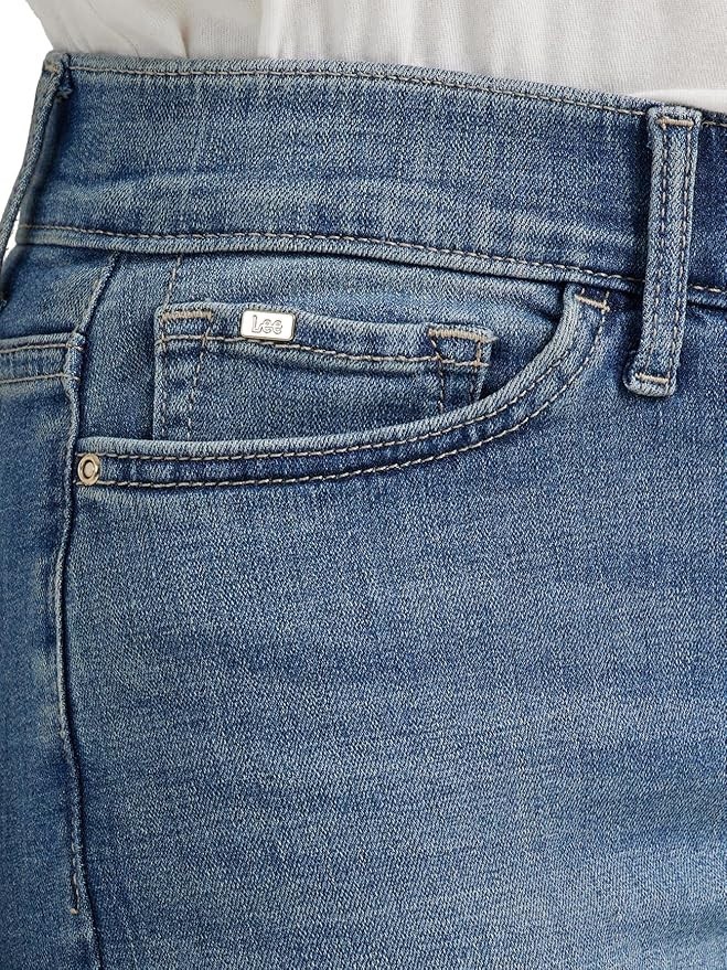 Lee Women's Ultra Lux Comfort with Flex Motion Bootcut Jean Majestic Size 14 NEW thumbnail 4