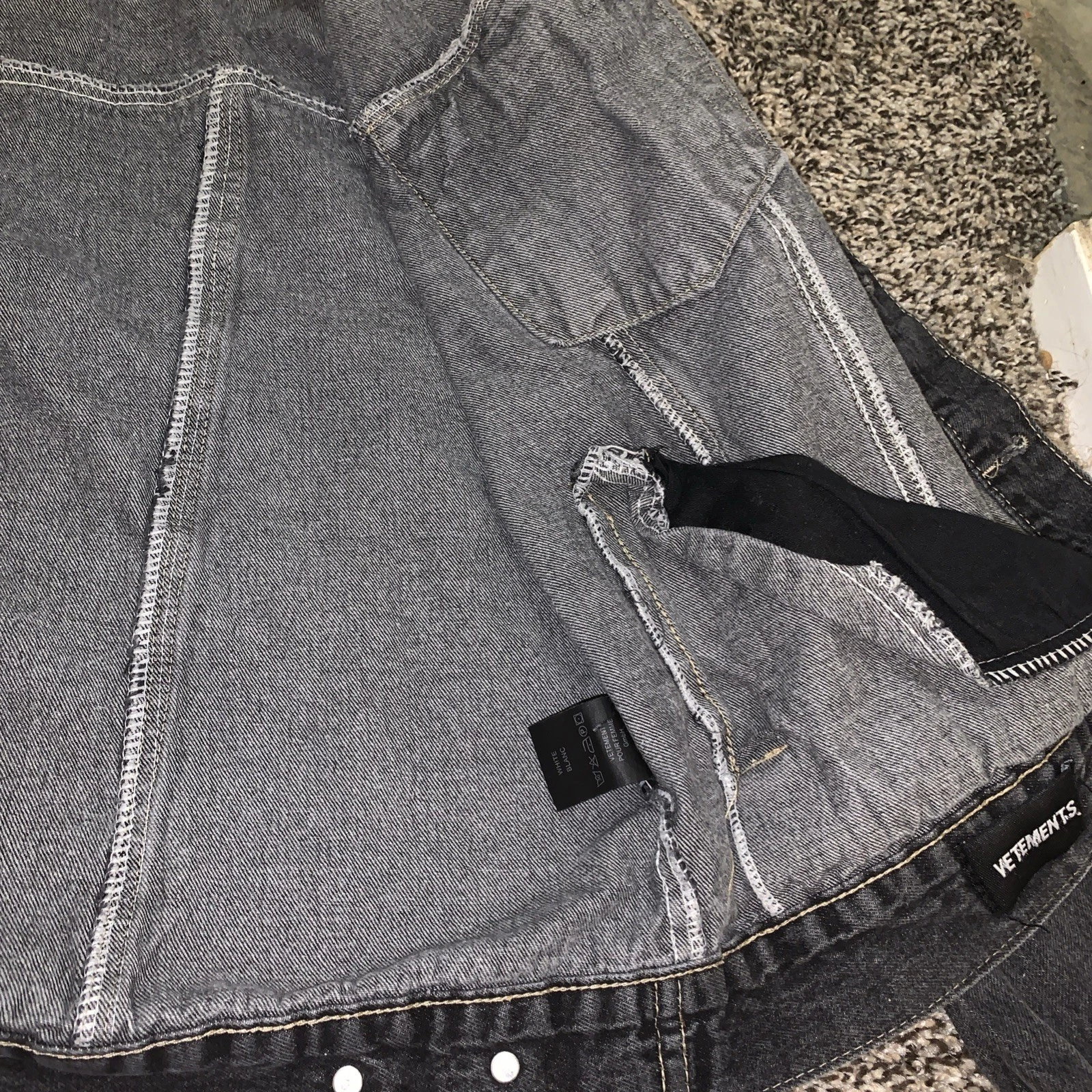 Vetements x Levi hooded denim jacket image 7