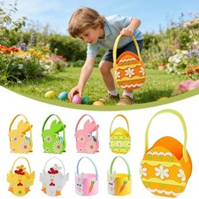 Storage Function Candy Bag With Handle Rabbit Treat Bag Handbag  Egg Hunting