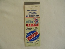 Farmington Illinois automotive Zephyr gas service station matchbook