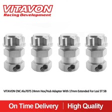 Vitavon CNC Alu7075 24mm Hex/Hub Adapter With 17mm Extended For Losi 5T 5B