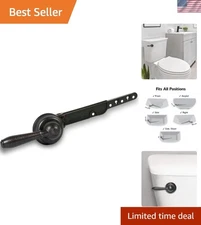 Elegant Oil-Rubbed Bronze Toilet Lever - Universal Fit for Easy Installation