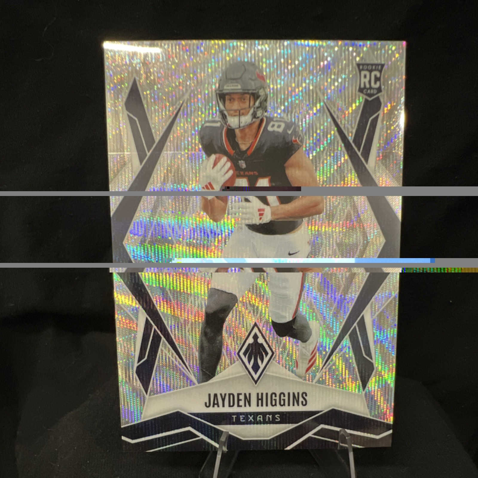 Jayden Higgins Rookie 2025 Panini Phoenix Wave /199   #180 Texans NFL