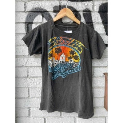 Eagles rock band Tour 90s T Shirt 80s Rock Band Concert black T Shirt NH10620