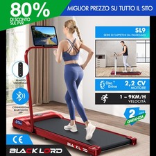BLACK LORD Tapis Roulant Tappetino da Passeggio Casa Ufficio Palestra Fitness