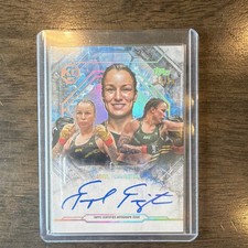 Topps 2025 UFC Knockout Collage-a-graphs Autógrafo Raquel Pennington CG-RP/99