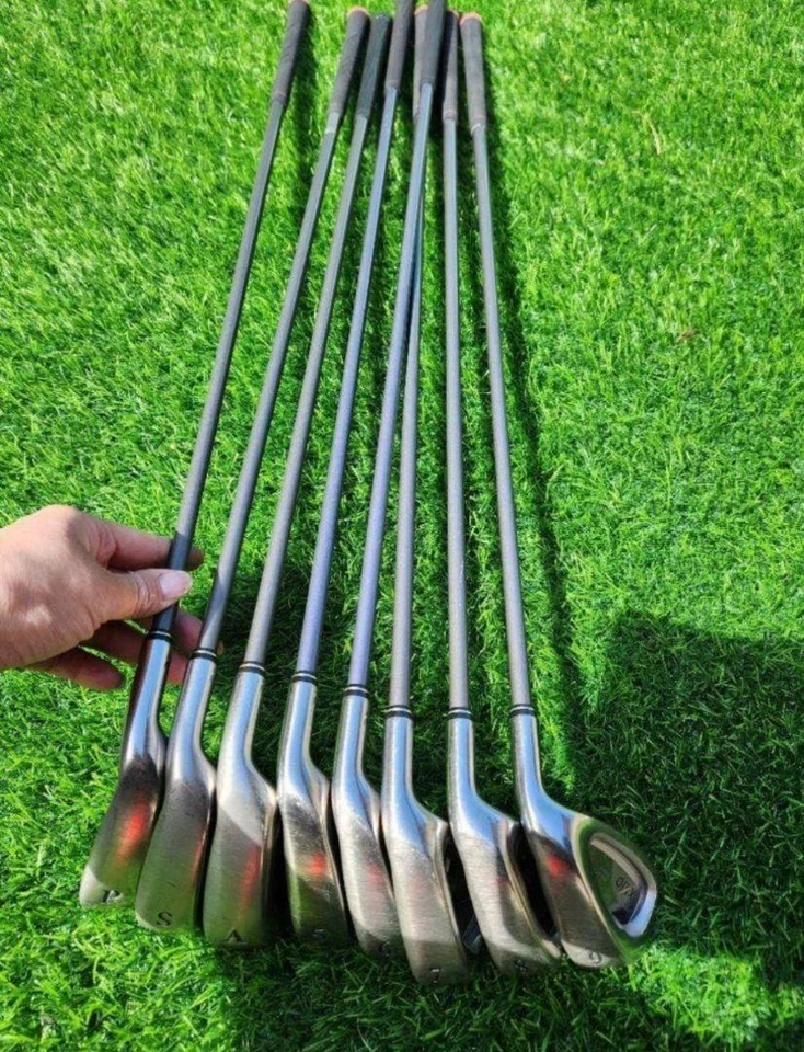 WOMENS DUNLOP XXIO 5-9 Pw Aw Sw 8PC CAVITY BACK IRONS SET RH - Image 2 of 4