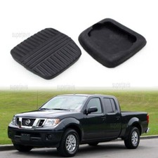 1 Pair Rubber Replacement Brake Clutch Pedal Pads Cover For Nissan Frontier